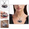Anhänger Sodalith Silber Edelstein Schmuck Handarbeit vergoldet Sterling Natur
