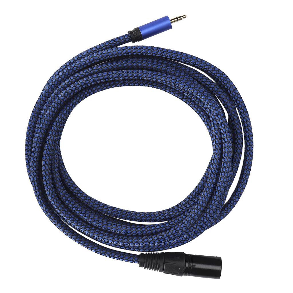 JORINDO XLR Stecker auf 3,5mm Klinke Symmetrisches Signalkabel XLR auf 1 8 Zoll Mikrofon-VerbindungskabelJD6046‑4M