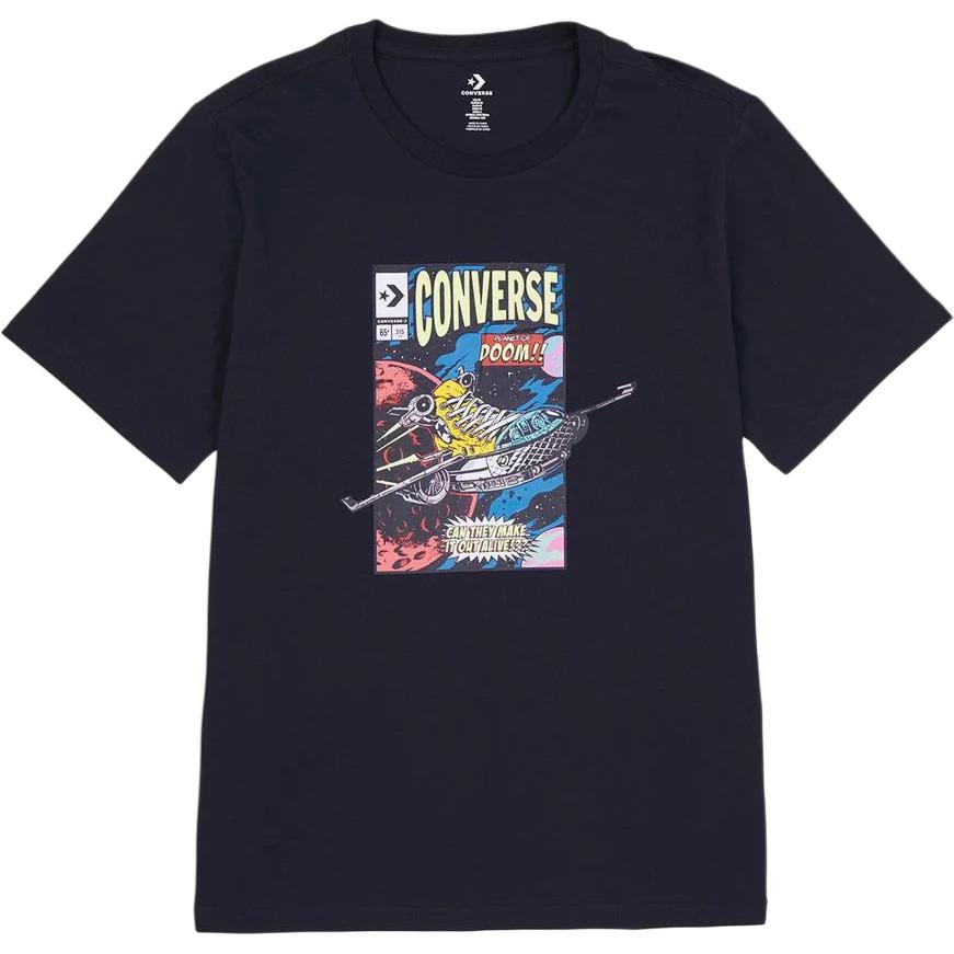 Converse Comic Cover Мужская Черная Футболка Мужская Черная 10026425-001 L
