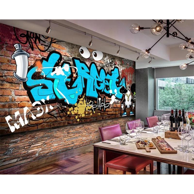 Graffiti Wallpaper English Brick Wall Tooling Background Wall Murals Graffiti Wallpaper For Wall Mural
