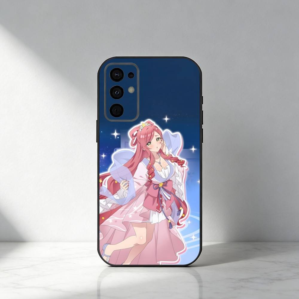 

Mom H-Hahari Hanazono The 100 Girl-friend Phone Case For Samsung S25,S24,S21,S22,S23,S20,Ultra,S26,Plus,Fe,Note,5G Black Cover Samsung S21lite