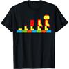 T-shirt Blocs de Construction Maître Bâtisseur Bricks Evolution