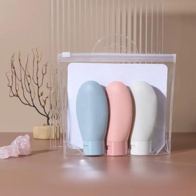 Lot de 3 flacons distributeurs de voyage pour shampoing, gel douche, lotion cosmétique, savon pour les mains, grande capacité