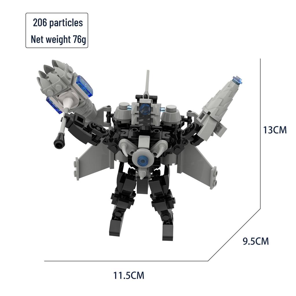 Titan Monitor & Toy Building Block Minifigure Set: Man vs. Toilet Man, Clock Man, TV Man, Audio Man