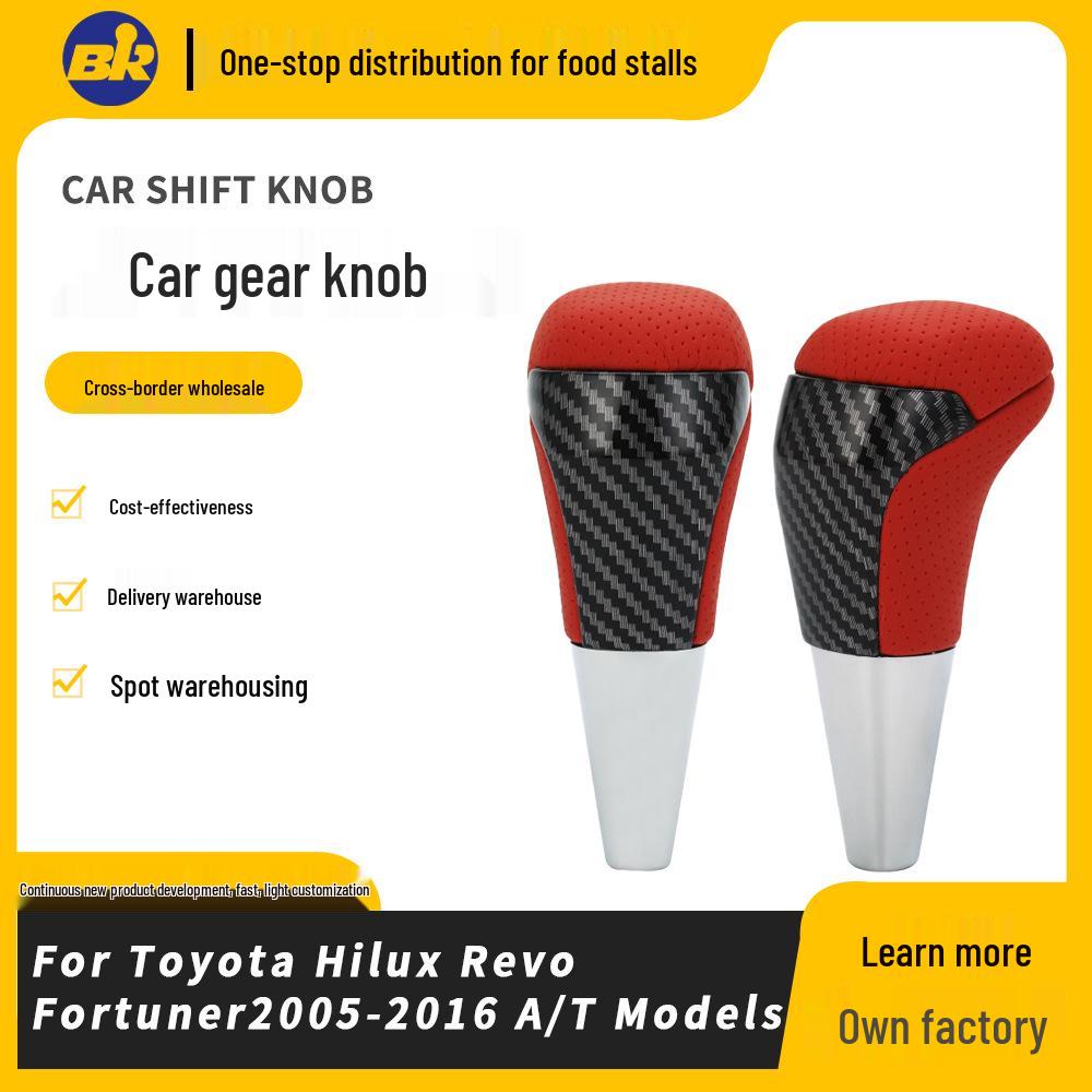 

Toyota 8MM Thread Gear Shift Knob Car Gear Lever Head Interior Accessory Automatic червоний