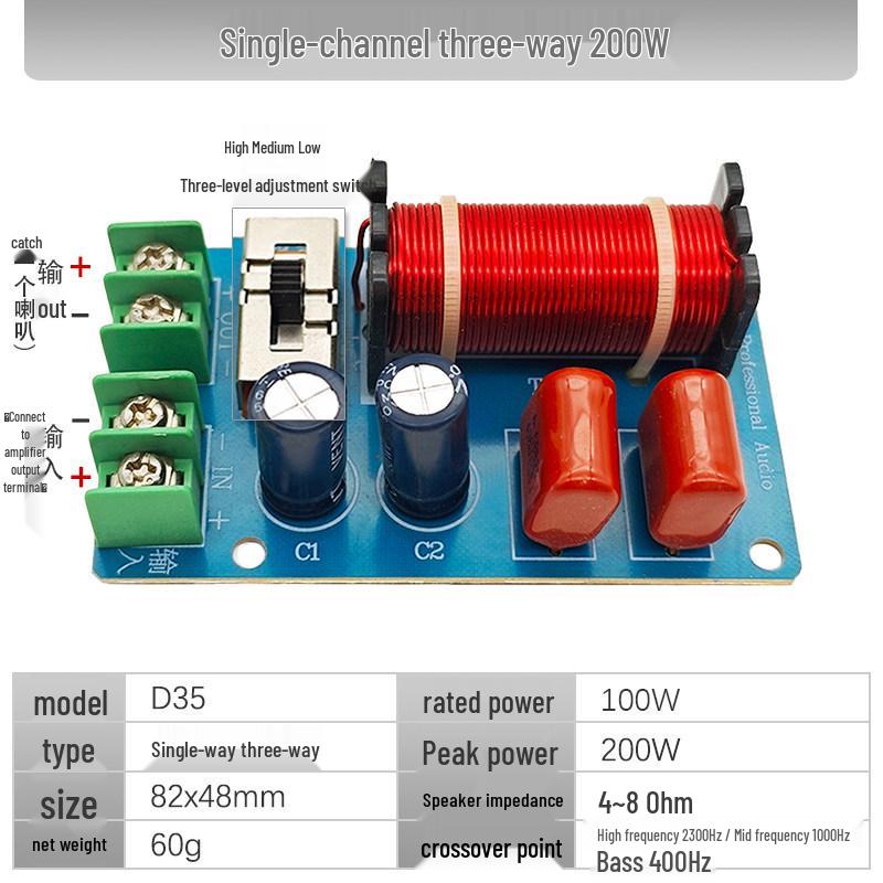 DIY High-Power, No-Weld Speaker Crossover: 2-Way to 5-Way HIFI