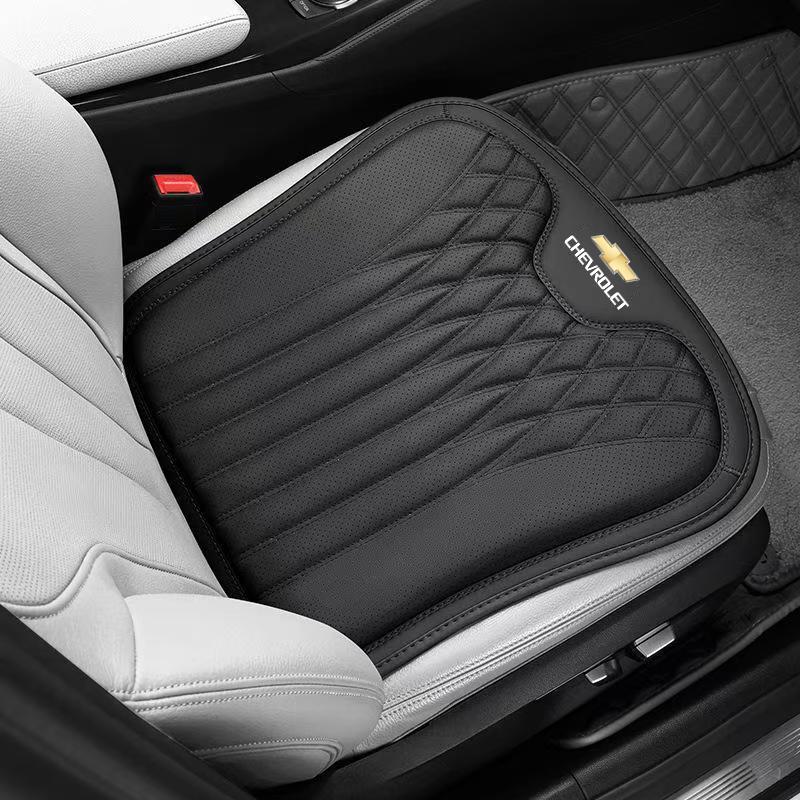BRSYE1 Keychain Chevrolet Exclusive Leather Car Seat Cushion Lumbar Support Auto High End Interior For Spark Captiva Corsa Aveo Matiz