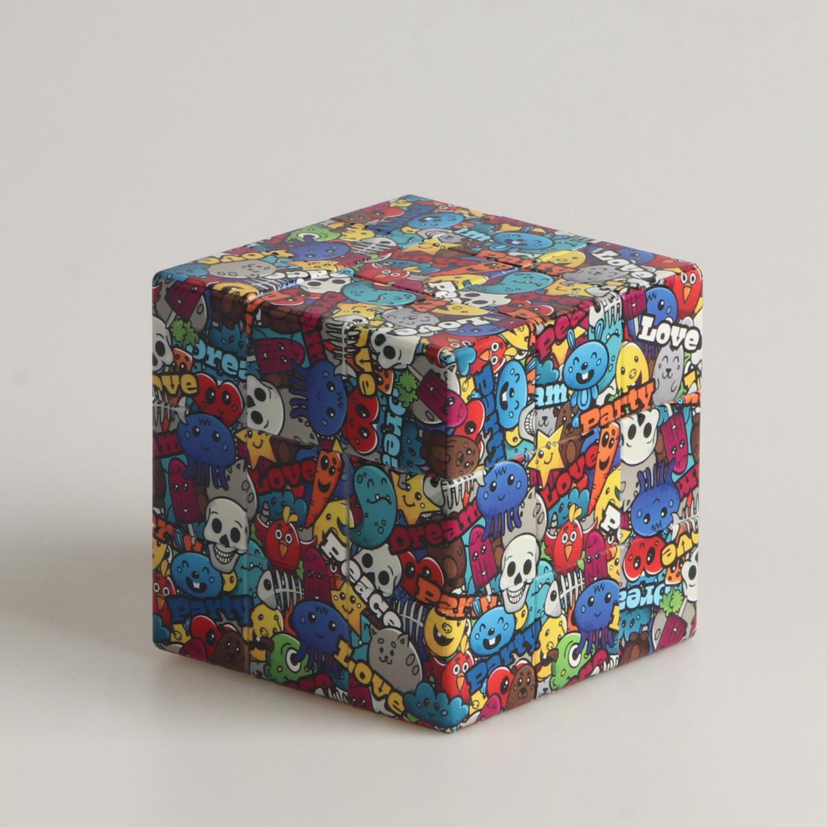 

Magic Cube 3X3X3 3D Uv Color Painting Fun Stress Relief Puzzle Professional Smooth Speed Game Children S Toys Gifts