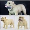 Cabilock Adorable Simulated Dog Figurine High-Grade Plastic Dog Model for Home Decoration and Collectibles Lightweight