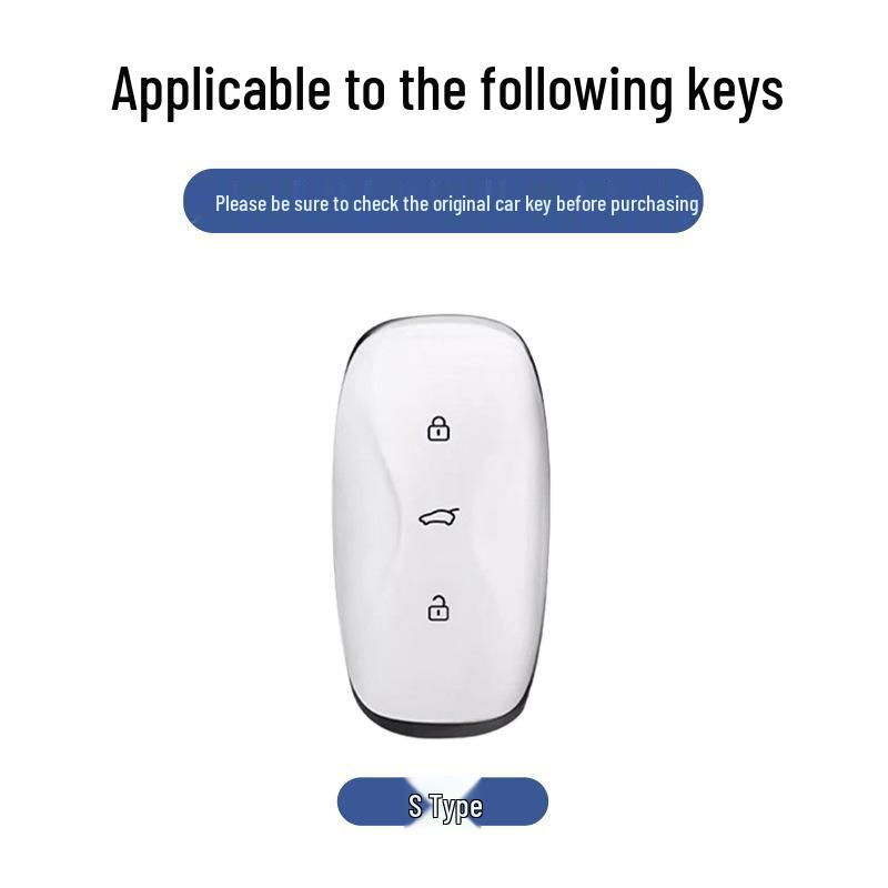 New Metal Key Shell Cover for Fengshen L8 Dream Ideal Edition (25 Models) - Car Accessory