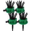 360° Coverage Precision Garden Irrigation Sprinkler,360 Multi Directional Lawn Sprinkler,Automatic Rotating Precision Coverage Irrigation (a2)