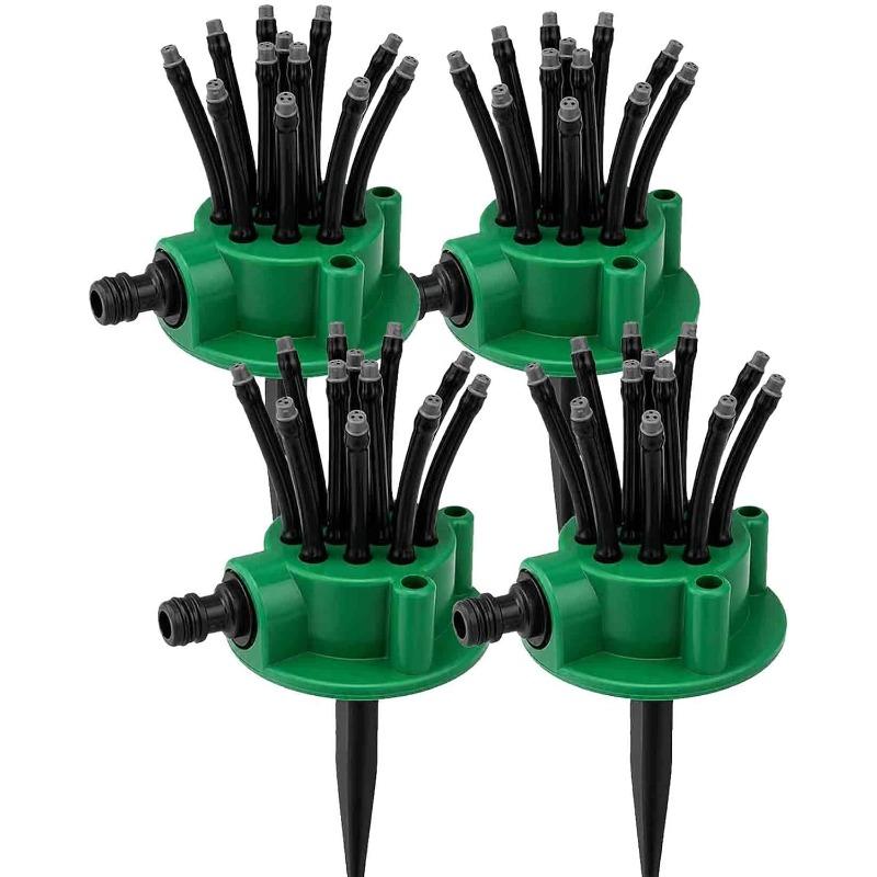 360° Coverage Precision Garden Irrigation Sprinkler,360 Multi Directional Lawn Sprinkler,Automatic Rotating Precision Coverage Irrigation (a2)