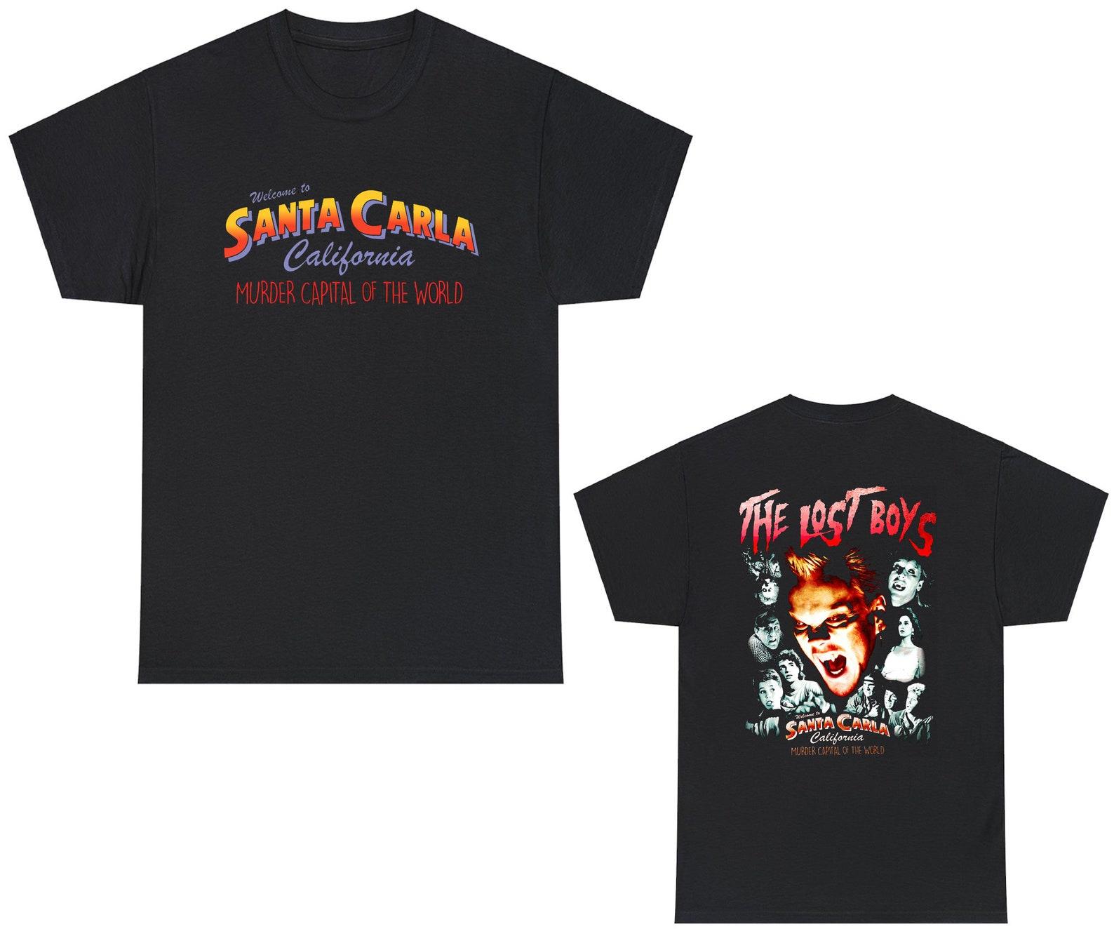 The Lost Boys Movie Symbol Black T-Shirt Size S to 5XL 4XL