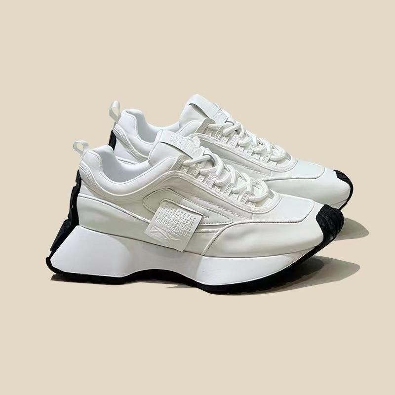 

Кроссовки на платформе Off Black White Buckle Air Mesh Designer Trainers Толстые женские кроссовки из вулканизированной ткани Повседневная обувь 39