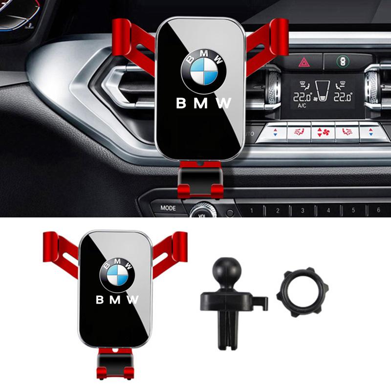 BBJC8 Auto Universal Phone Holder Air Vent Clip Mobile Support For BMW M Power Performance Mini x5 x3 g20 g30 f20 e87 e92 Accessories