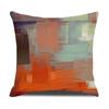 Abstract Color Pillowcase 45x45cm Retro Graffiti Print Cushion Cover Sofa Chair Polyester  Modern Room Home Decoration