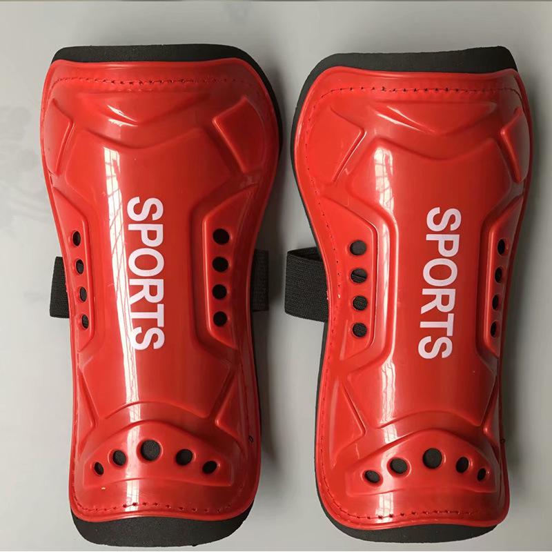 Lightweight Football Strap-On Shin Guards for Kids & Adults