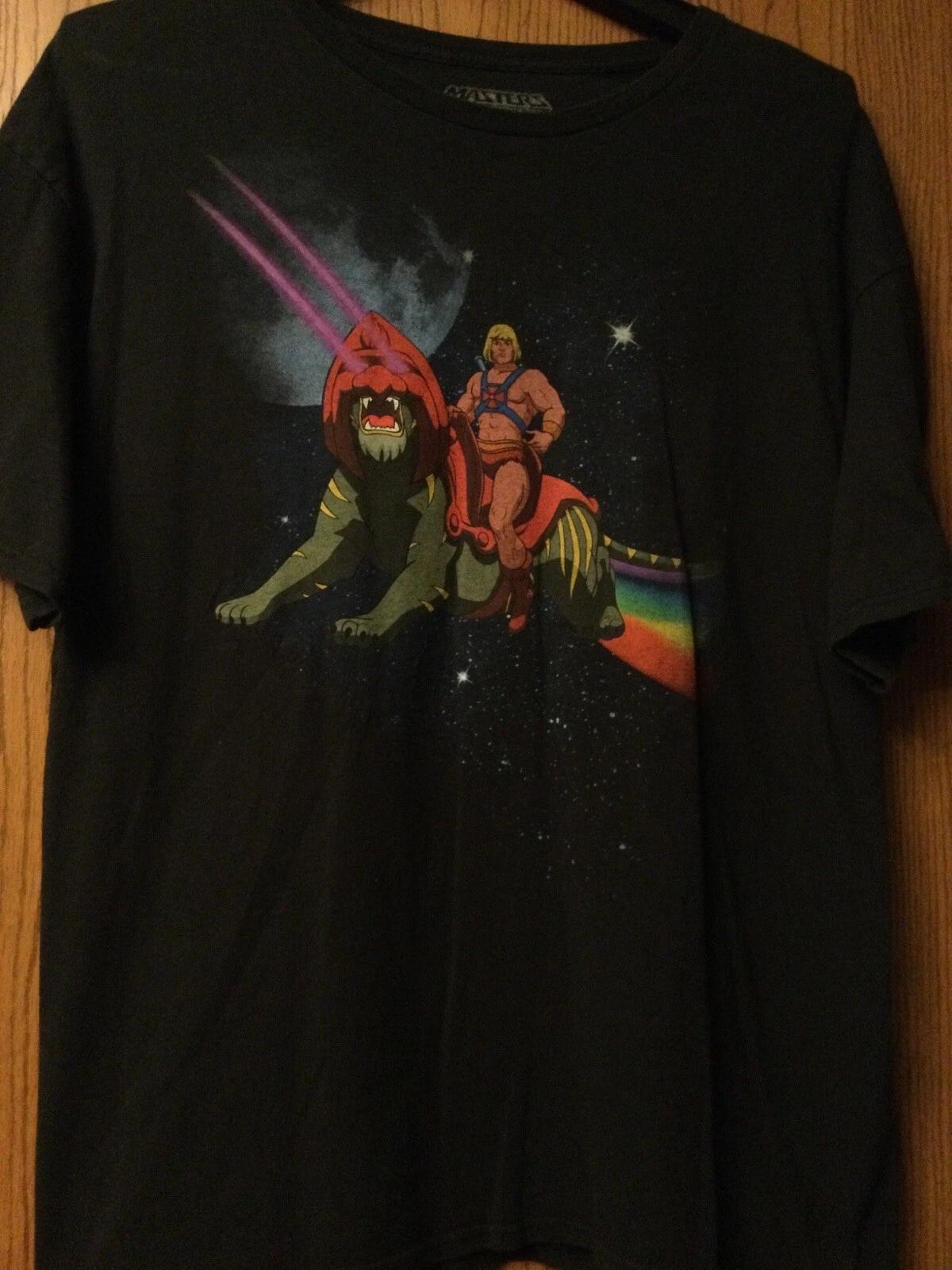 Masters Of The Universe - He-Man - Black Shirt - XL M