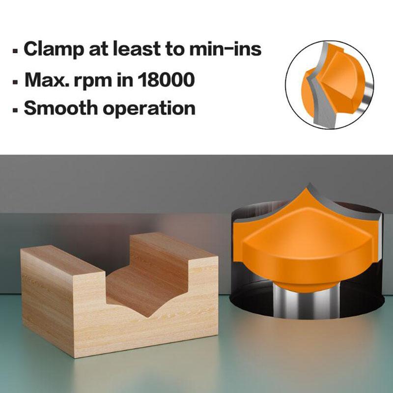 8mm Shank Woodworking Router Bit Set Tip Engraving Knife Door Plate Knife Numerical Control Engraving Machine Tools