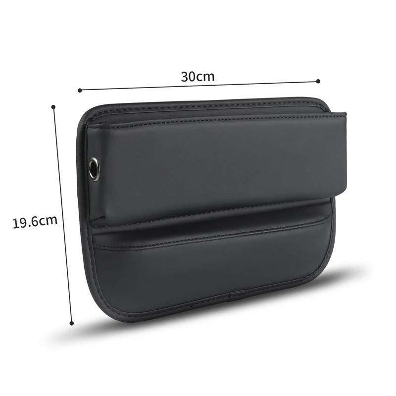 Organizator universal pentru scaune auto, piele PU, consolă auto, buzunar lateral, cutie de depozitare pentru crăpături, accesoriu interior pentru BMW G30