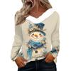 Long Sleeve Shirts For Women Cute Tops Christmas Prints Tees Blouses Casual Plus Size Basic Tops Pullover
