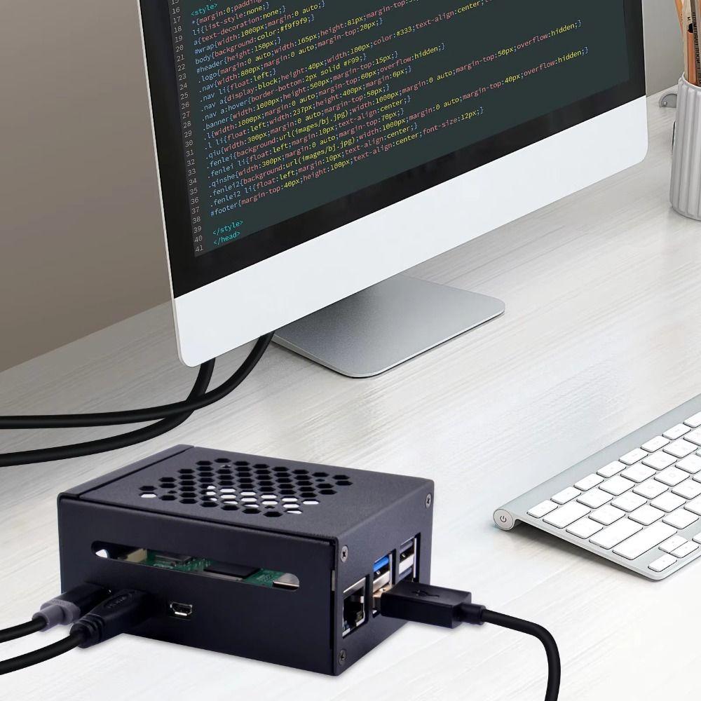 Hollow Peripheral Boards Easy Install Raspberry Pi Cooler Raspberry Pi Case  Electronic Accessories