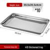 Stainless Steel Rectangular Serving Tray