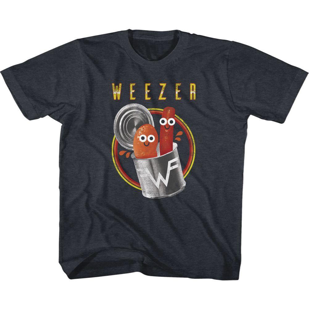 Men s Weezer Pork And Beans T-shirt 14/16 Vintage Navy 3XL
