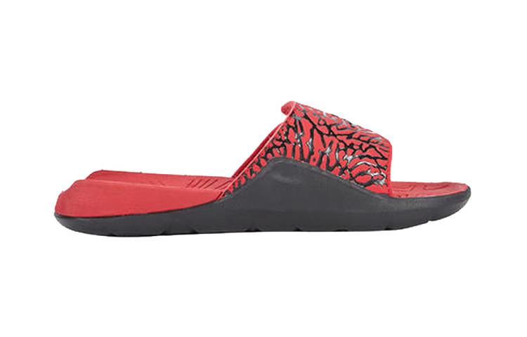 Jordan Kids' Slippers Red Black Children Aged 3 7 Years Old BQ6292-600