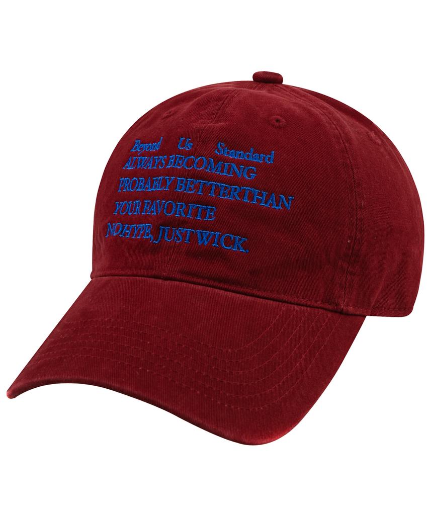 Wig Nohype Cation Washed Ball Cap
