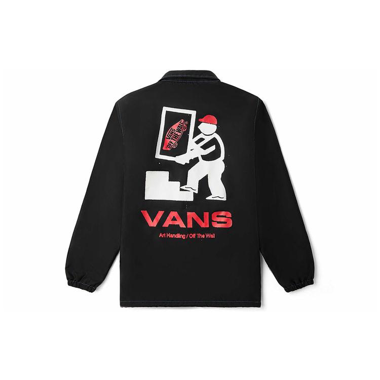 Куртки Vans X Kazuki Collection Унисекс Черный Лацкан Умеренный Другое VN0A5H6KDNV XXL