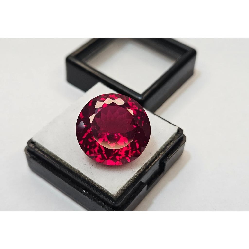 22-23 Ct Red Color Ruby Mozambique Round Cut Fabulous Certified Loose Gemstone