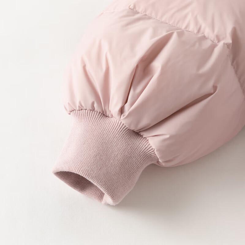 Dave & Bella Girls' Anti-bacterial Hooded Down Jacket