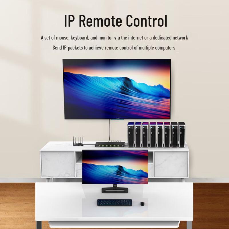 MT-viki Remote IP KVM Switch