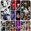 Kakashi Hatake Narutos Uchiha Sasuke Phone Cover for Xiaomi Redmi Note 12 10 11 9 8 Pro 10C 12C 9T 9A Note11 Note12 5G 4G Case