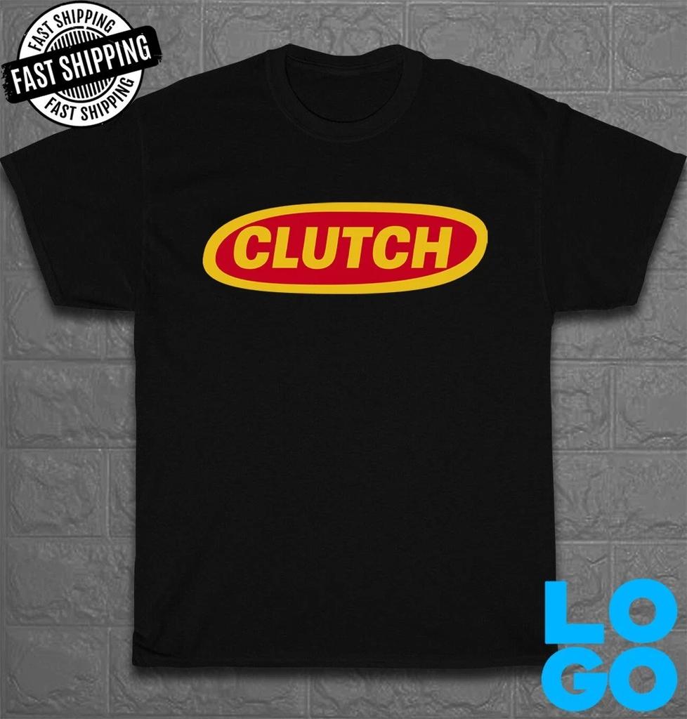 New Clutch Logo Men's Funny T-Shirt Made In USA Size S to 5XL