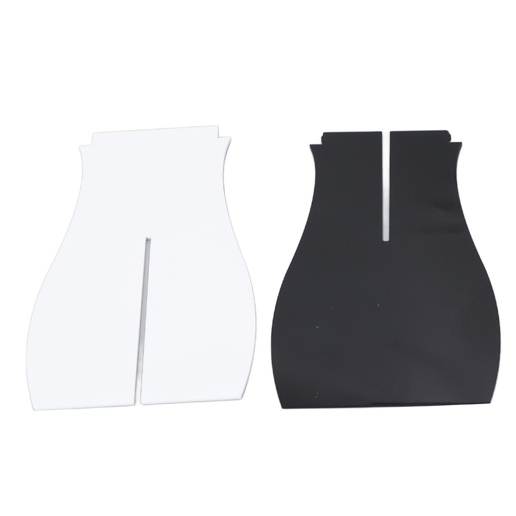 14 Holes Makeup Brush Drying Rack Detachable Round Paint Brush Drying Holder Display Stand Black White