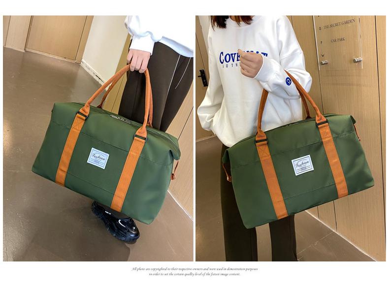 Simple Lightweight Travel Bag - Large Capacity for Gym, Sports, Business, or Outdoor Use.