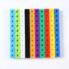 100Pcs Set Linking Cubes Math Manipulatives Kids Learning Counting Blocks Montessori Educational Brain Development Toys
