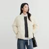 Women's Winter 90% Down Baseball Collar Short Puffer Jacket