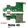 AiinAnt For Infinix Note 7 30 40 30i Pro Lite Vip 4G 5G Dock Mic USB Charger Board Charging Connector Port Flex Cable