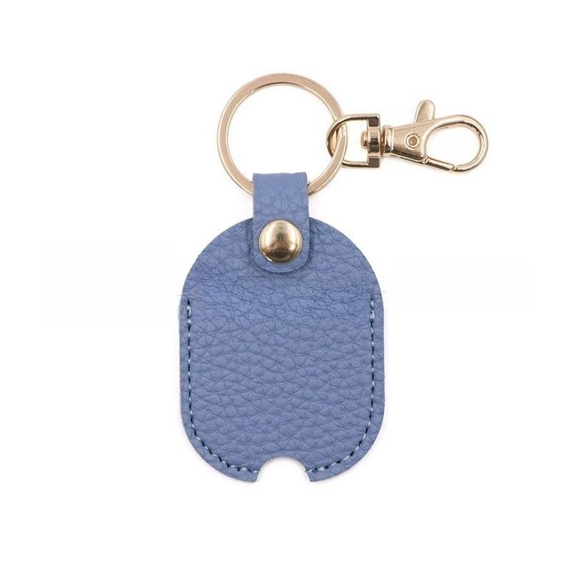 Broken Car Key Loop Replacement Keys Covers Replacement Portable Durable PU Leather Keychain Protector for Men and Women