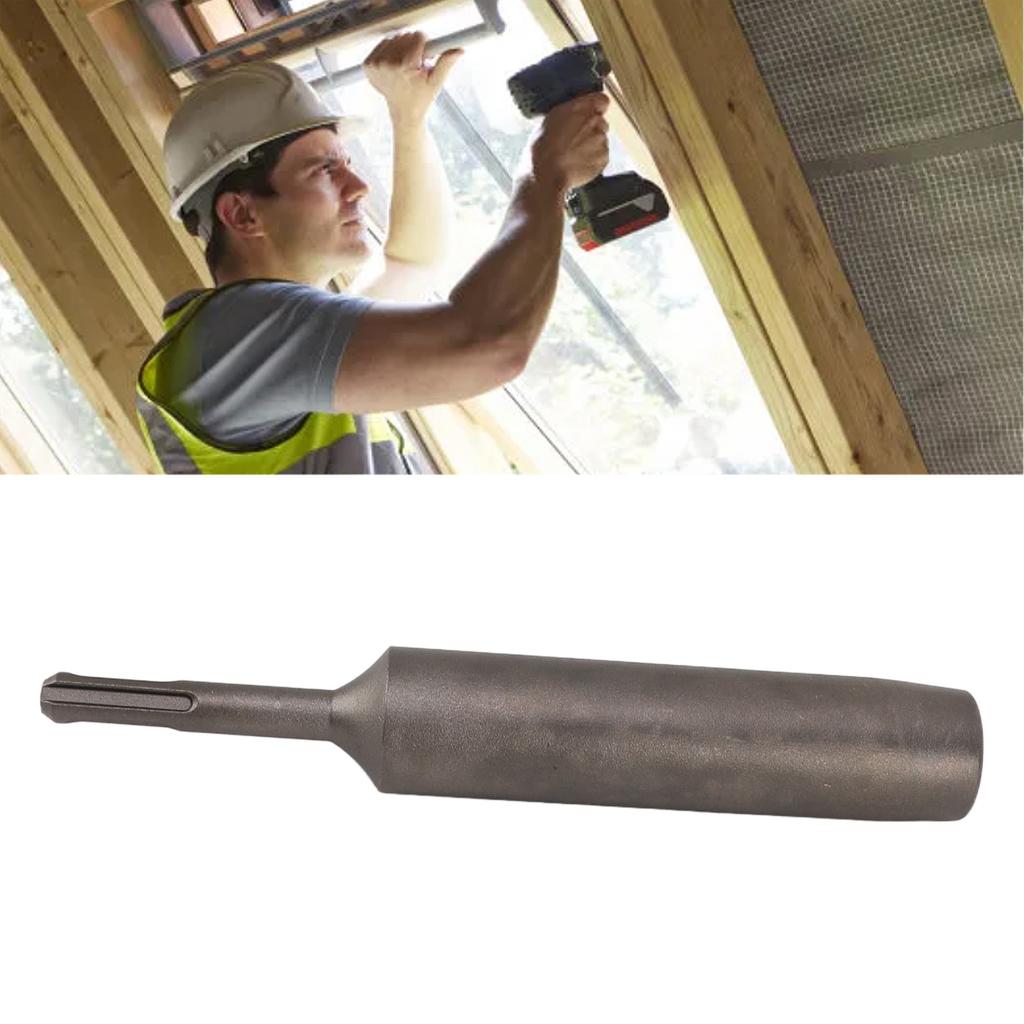 Ground Rod Driver Round Handle Heavy Duty Driving Ground Rod Drills Driver Bit for 5Celsius8inch 3Celsius4inch Ground Rods