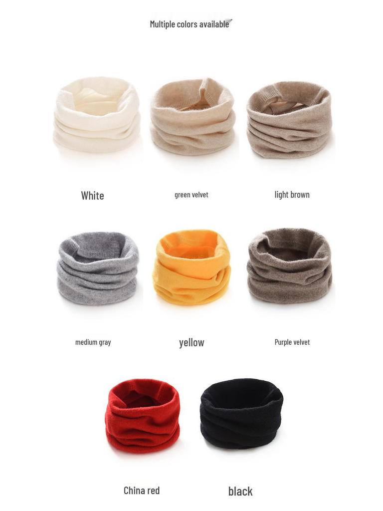 Children's Cashmere Neck Gaiter: Warm Winter Scarf for Girls, Boys, and Babies