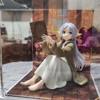 Cut Frieren Beyond Journey's End Frieren Anime Figur Schreibtisch Niedlich Nachthemd Frieren Action Figur Figur Figur Puppe Spielzeug