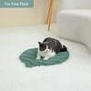 Leaf-Shaped Pet Mat: Cozy, Thickened Maple Leaf Mat for Small Cats & Dogs