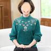 Mutter Winter Nerz-Fleece, Damen-Innenwarmbluse für das mittlere Alter, Mittelalterliche und ältere Plus Samt Dickes Unterhemd