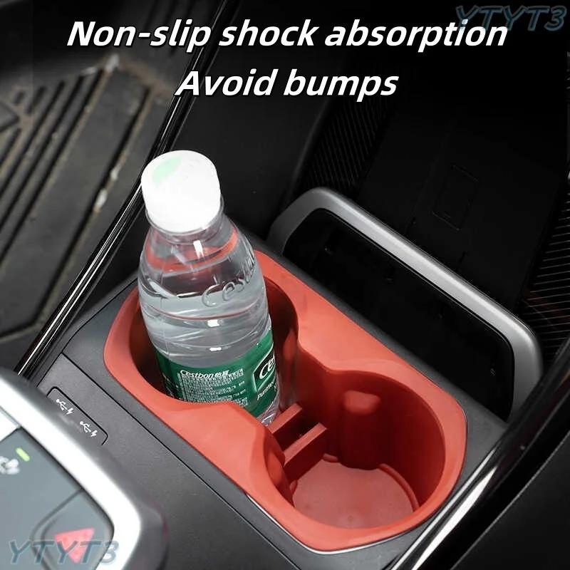 For 2023-2024 BMW X1 Gear Cup Holder Protector X1 U11 Chassis Silicone Water Cup Anti-Slip Mat Car Accessories