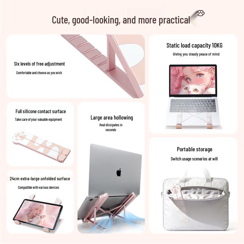 SayRose Multi-functional Laptop & Tablet Stand