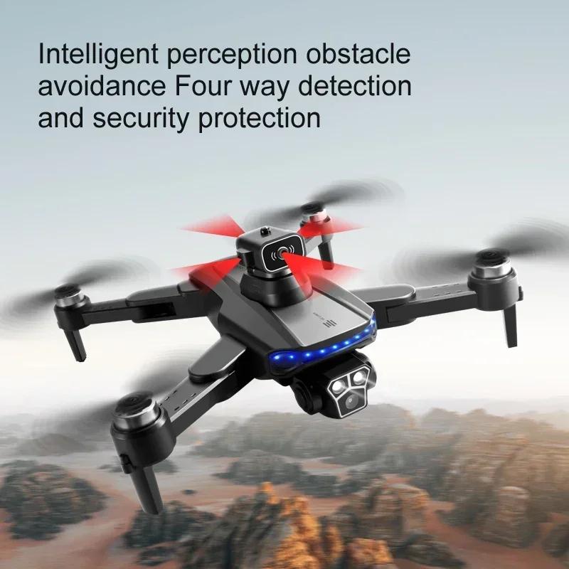 New Drone RG600 Pro 3-sided Obstacle Avoidance Brushless Motor Optical Flow Dual Camera HD Aerial Photography Remote Control Toy